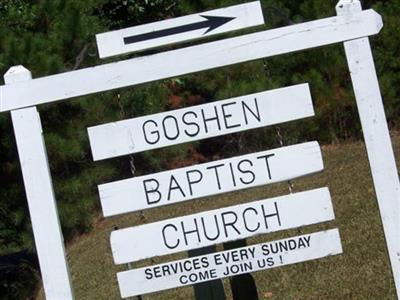 Goshen Baptist Church Cemetery on Sysoon