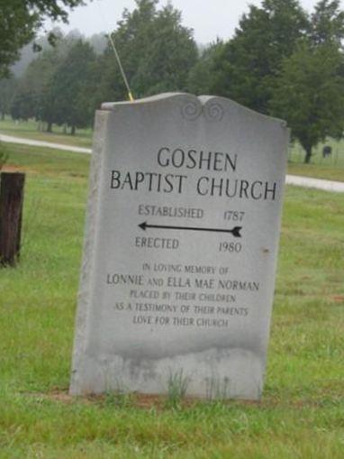 Goshen Cemetery on Sysoon