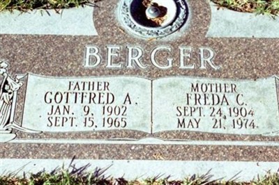 Gottfried Arnold "Goff" Berger on Sysoon