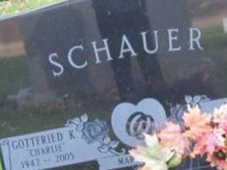 Gottfried K "Charlie" Schauer on Sysoon