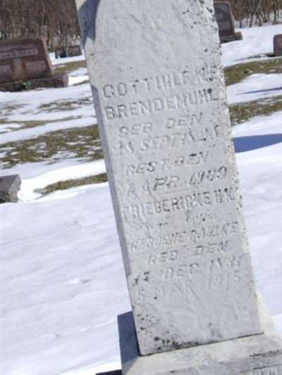 Gotthilf W.K. Brendemuhl on Sysoon