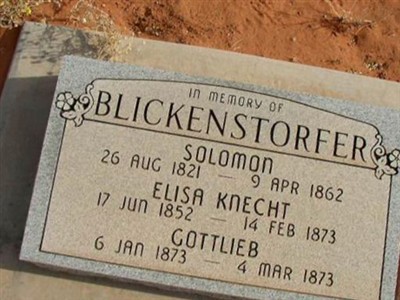 Gottlieb B. Blickenstorfer on Sysoon