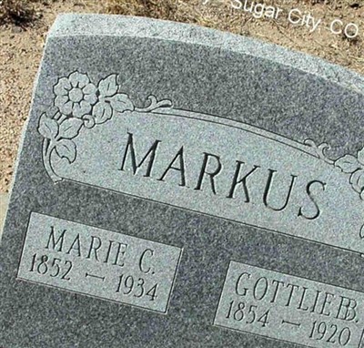 Gottlieb B. Markus on Sysoon