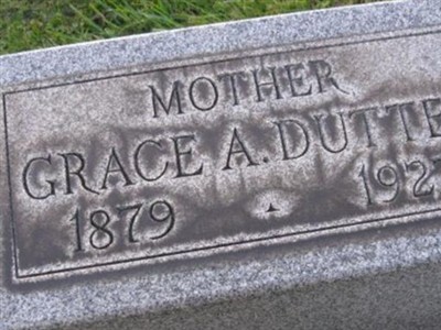 Grace A Dutter on Sysoon
