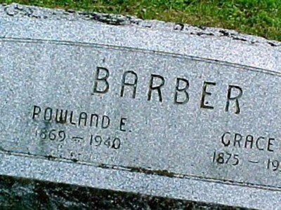 Grace A Maxson Barber on Sysoon