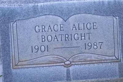 Grace Alice Barton Boatright on Sysoon