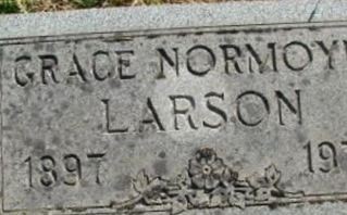 Grace Alice Harding Larson on Sysoon