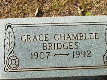 Grace Chamblee Bridges on Sysoon