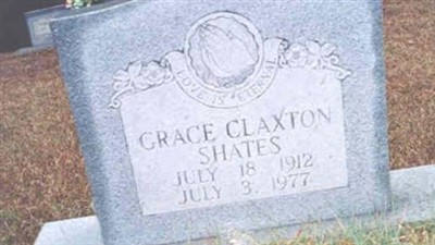 Grace Claxton Shates on Sysoon