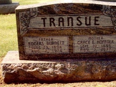 Grace E Hoffner Transue on Sysoon