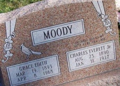 Grace Edith Moody on Sysoon