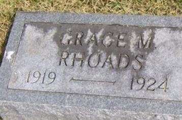 Grace M Rhoads on Sysoon