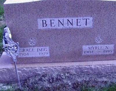 Grace Matilda Imig Bennet on Sysoon