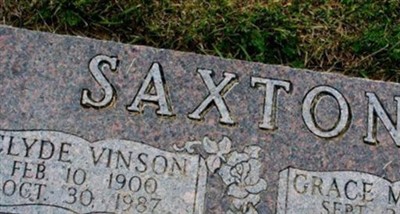 Grace McBride Saxton on Sysoon