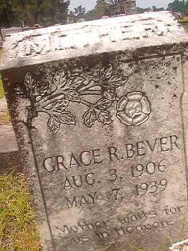 Grace R Bever on Sysoon