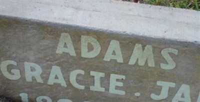 Gracie Jane Dupree Adams on Sysoon