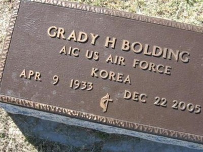 Grady H. Bolding on Sysoon