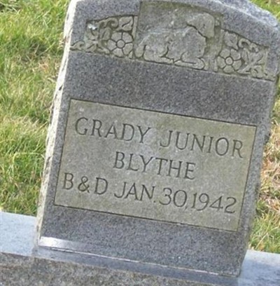 Grady Junior Blythe on Sysoon
