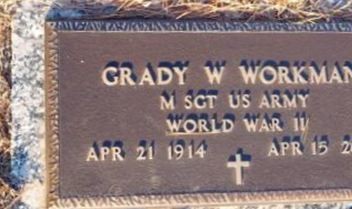 Grady Woodrow Workman on Sysoon