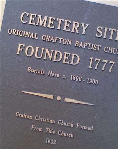 Grafton Christian Church Cemetery on Sysoon