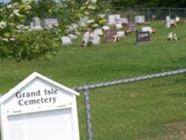 Grand Isle Cemetery on Sysoon