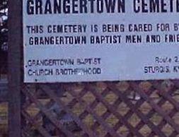 Grangertown Cemetery on Sysoon