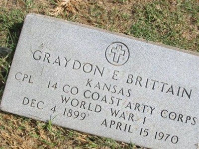 Corp Graydon E. Brittain on Sysoon