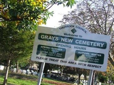 Grays New Cemetery on Sysoon