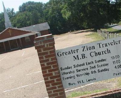 Greater Zion Travelers Church Cemetery on Sysoon