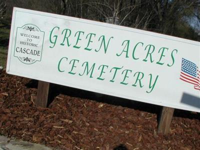 Green Acres Cemetery on Sysoon