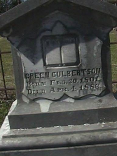 Green Culbertson on Sysoon