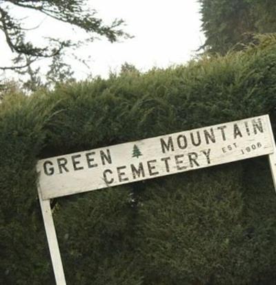 Green Mountain Cemetery on Sysoon