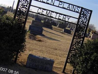 Green Plains Cemetery on Sysoon