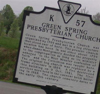 Green Spring Cemetery on Sysoon