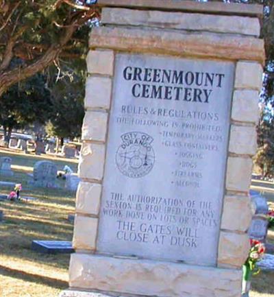 Greenmount Cemetery on Sysoon