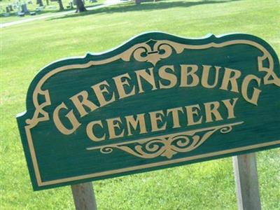 Greensburg Cemetery on Sysoon