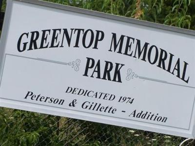 Greentop Cemetery on Sysoon