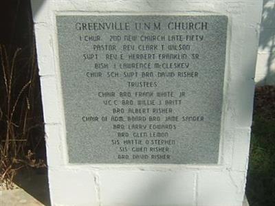 Greenville U.M.N. Church Cemetery on Sysoon