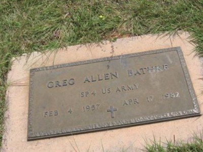 Greg Allen Bathke on Sysoon