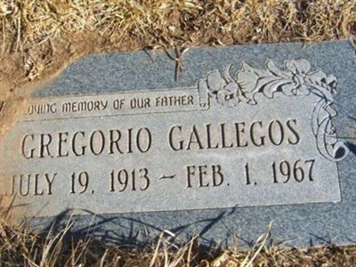 Gregorio Gallegos on Sysoon