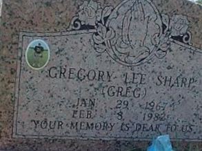 Gregory Lee Sharp on Sysoon