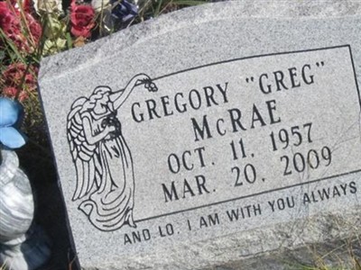 Gregory McRae on Sysoon