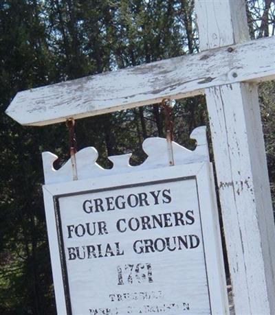 Gregorys Four Corners Burial Ground on Sysoon