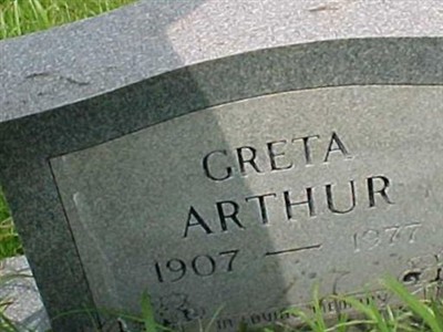 Greta Allen Arthur on Sysoon