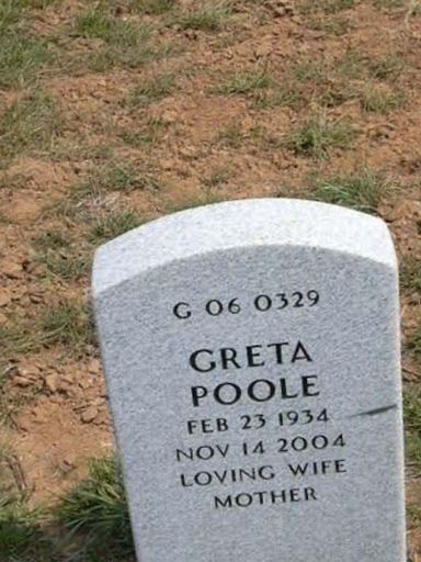 Greta Poole on Sysoon