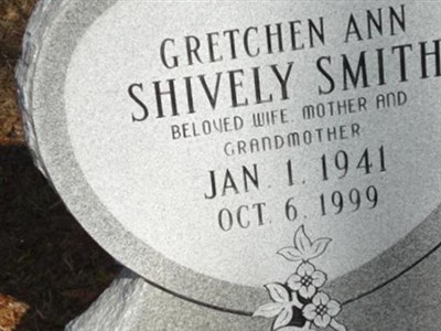 Gretchen Ann Shively Smith on Sysoon