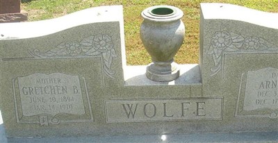 Gretchen Borders Wolfe on Sysoon