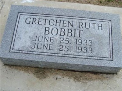Gretchen Ruth Bobbit on Sysoon
