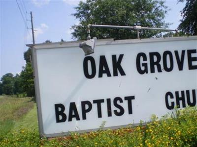 Oak Grove Baptist Church Cemetery on Sysoon