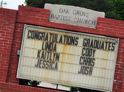 Oak Grove Baptist Church Cemetery on Sysoon